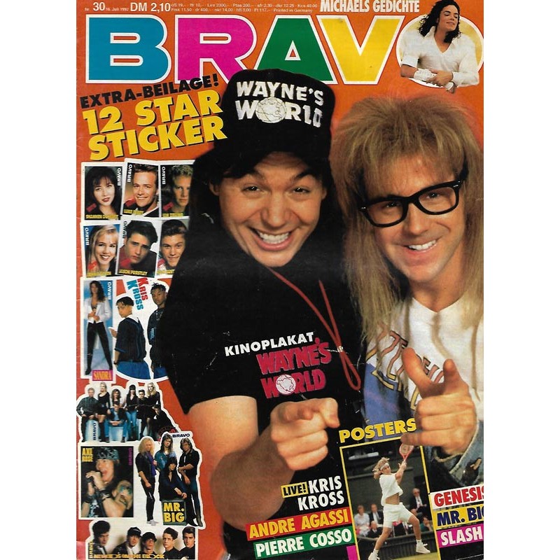 BRAVO Nr.30 / 16 Juli 1992 - Waynes World