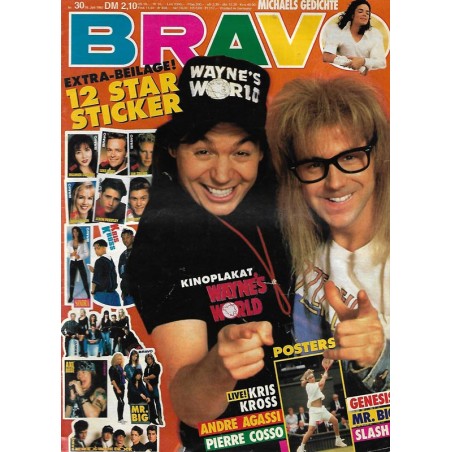 BRAVO Nr.30 / 16 Juli 1992 - Waynes World