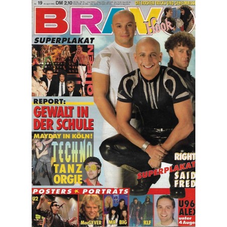 BRAVO Nr.19 / 29 April 1992 - Right Said Fred