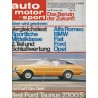 auto motor & sport Heft 1 / 8 Januar 1972 - Test Ford Taunus 2300 S
