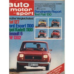 auto motor und sport Heft 9 / 29 April 1972