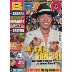 BRAVO Nr.30 / 22 Juli 1999 - Der große Star Test