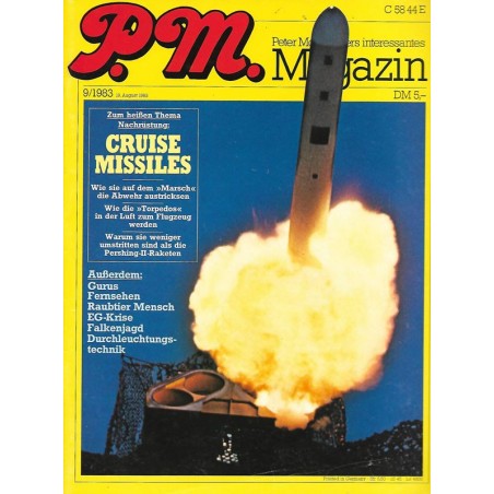 P.M. Ausgabe Septebmer 9/1983 - Cruise Missiles