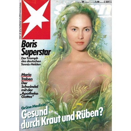 stern Heft Nr.29 / 10 Juli 1986 - Grüne Medizin