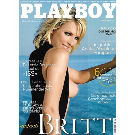 Playboy Nr.6 / Juni 2006 - Britt