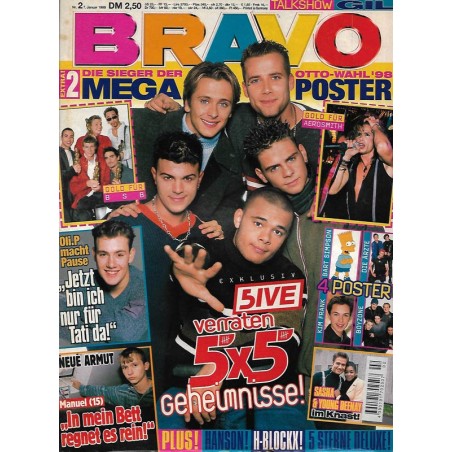 BRAVO Nr.2 / 7 Januar 1999 - 5ive verraten Geheimnisse