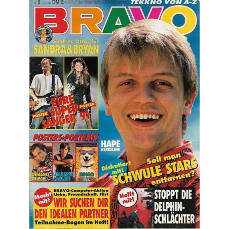 BRAVO Nr.2 / 2 Januar 1992 - Hape Kerkeling