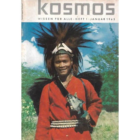 KOSMOS Heft 1 Januar 1963 - Abor Mann aus Siang