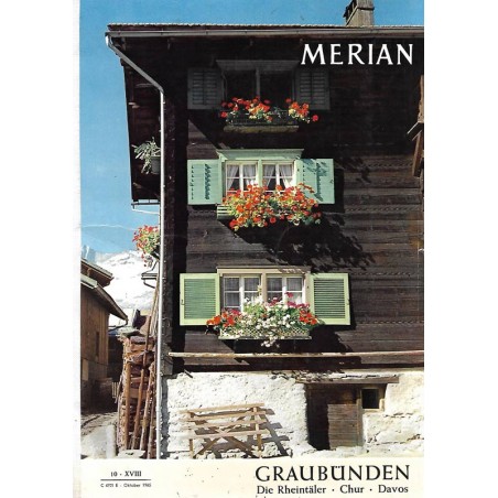MERIAN Graubünden 10/XVIII Oktober 1965