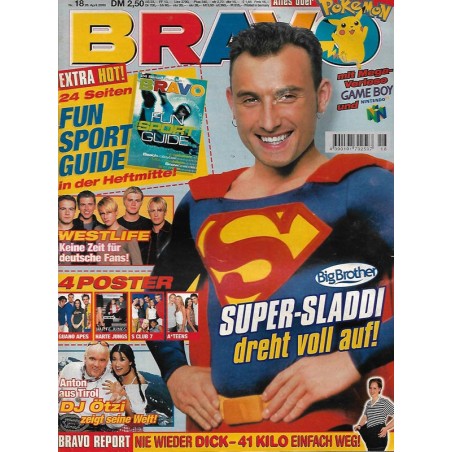 BRAVO Nr.18 / 26 April 2000 - Super Sladdi dreht voll auf!
