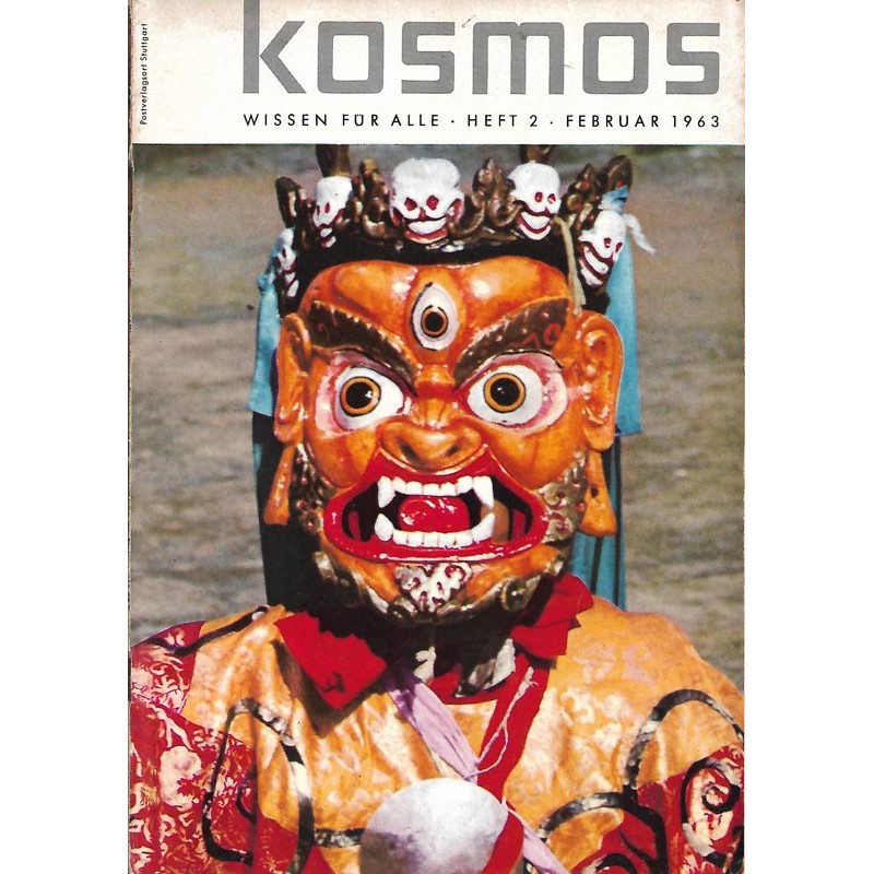 KOSMOS Heft 2 Februar 1963 - Buddhistischer Lamatänzer