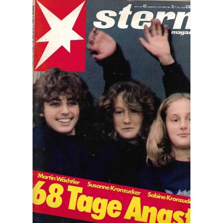 stern Heft Nr.42 / 9 Oktober 1980 - 68 Tage Angst