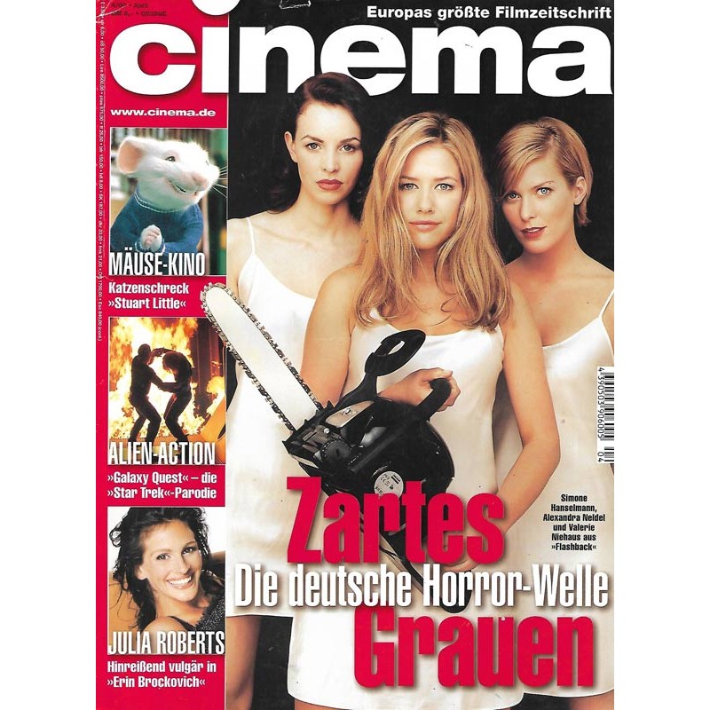 CINEMA 4/00 April 2000 - Zartes Grauen