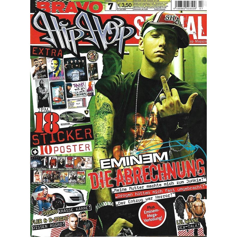 BRAVO Hip Hop Nr.7 / 5 Juni 2009 - Eminem die Abrechnung