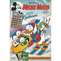 Micky Maus Nr. 9 / 21 Februar 1991 - Disney Radierer