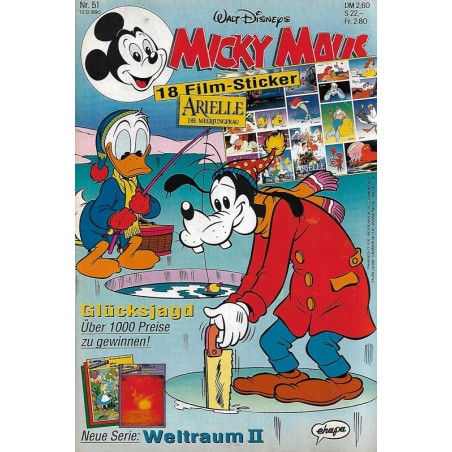 Micky Maus Nr. 51 / 13 Dezember 1990 - Weltraum II