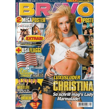 BRAVO Nr.41 / 2 Oktober 2001 - Luxusluder Christina