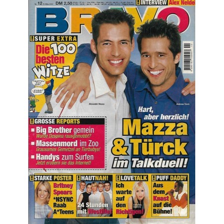 BRAVO Nr.12 / 15 März 2000 - Mazza & Türck