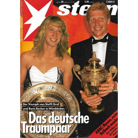 stern Heft Nr.29 / 13 Juli 1989 - Das deutsche Traumpaar