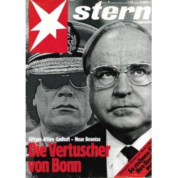 stern Heft Nr.4 / 19 Januar 1989 - Die Vertuscher von Bonn