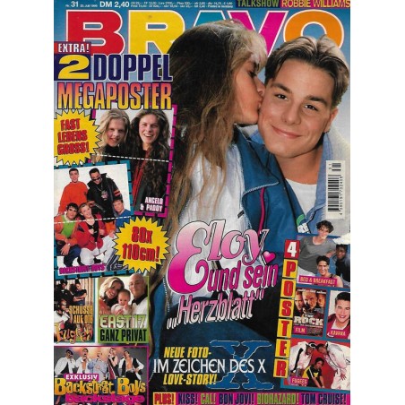 BRAVO Nr.31 / 25 Juli 1996 - Eloy und sein Herzblatt