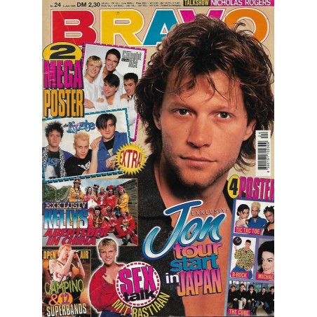 BRAVO Nr.24 / 5 Juni 1996 - Jon Tour startet in Japan