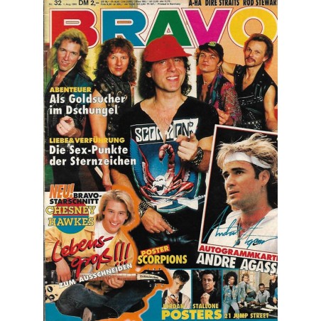 BRAVO Nr.32 / 1 August 1991 - Scorpions