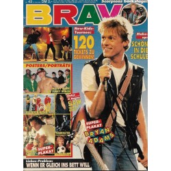 BRAVO Nr.43 / 17 Oktober 1991 - Bryan Adams