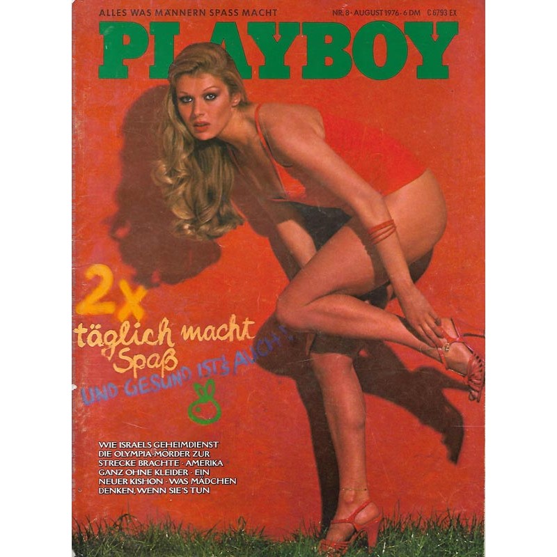 Playboy Nr.8 / August 1976 - Playmate Milda Jansen