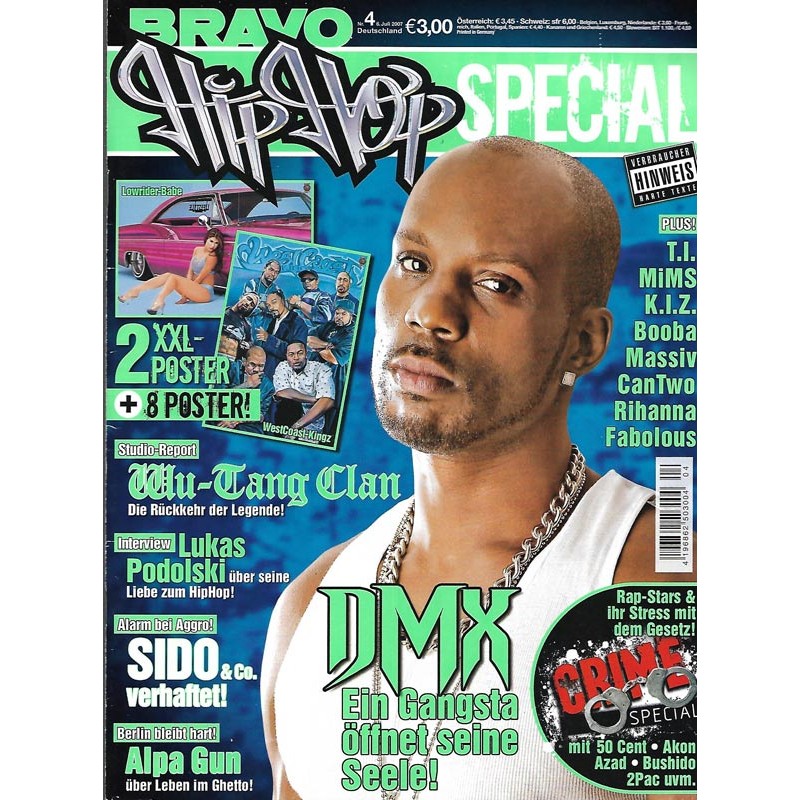 BRAVO Hip Hop Nr.4 / 6 Juli 2007 - DMX