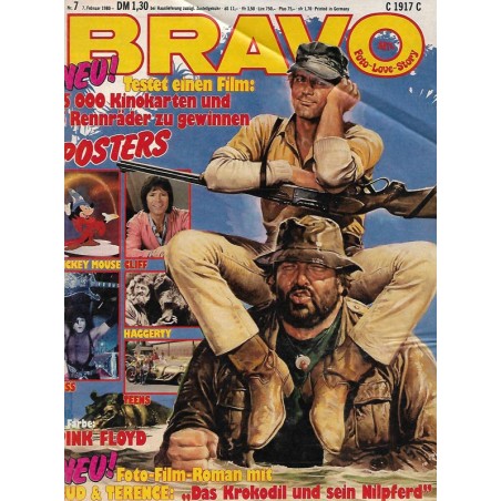 BRAVO Nr.7 / 7 Februar 1980 - Bud Spencer & Terence Hill