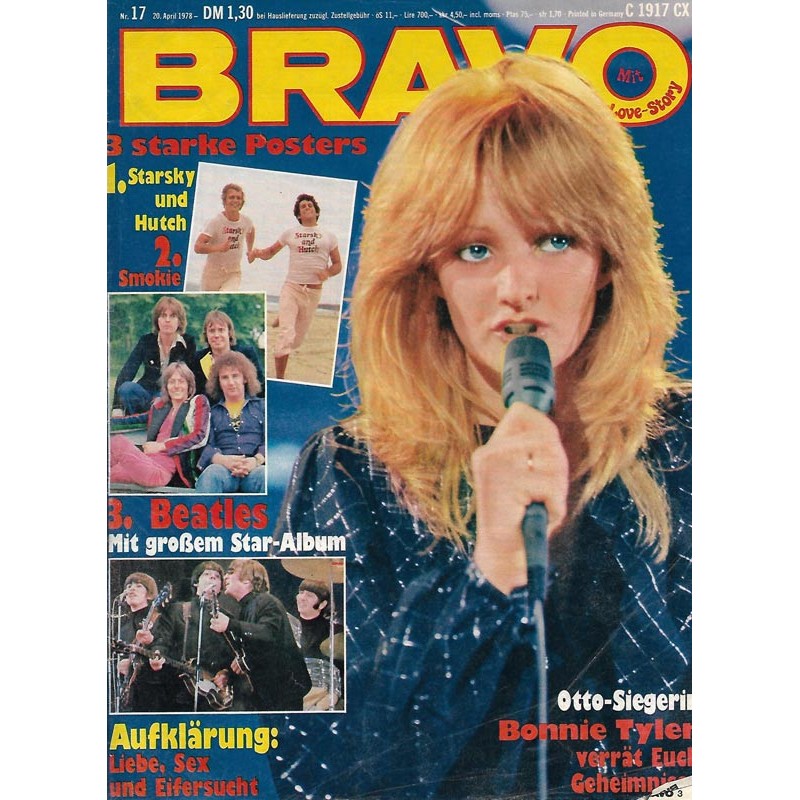 BRAVO Nr.17 / 20 April 1978 - Bonnie Tyler