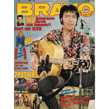 BRAVO Nr.16 / 13 April 1978 - Elvis Presley