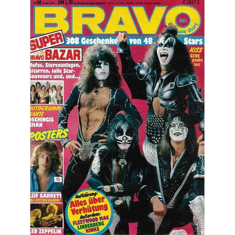 BRAVO Nr.48 / 22 November 1979 - Gene von Kiss packt aus