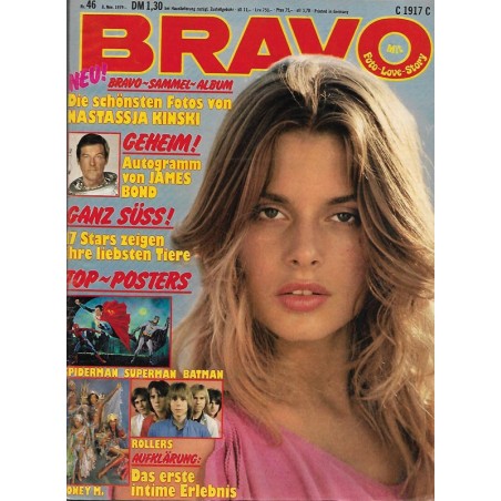 BRAVO Nr.46 / 8 November 1979 - Nastassja Kinski