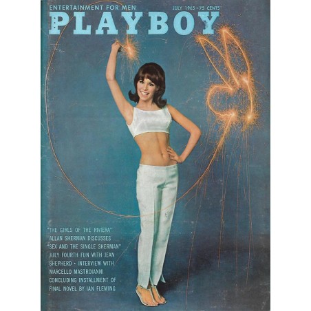 Playboy USA Nr.7 / Juli 1965 - Joey Thorpe