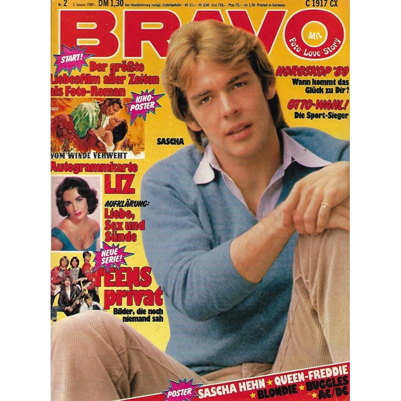 BRAVO Nr.2 / 3 Januar 1980 - Sascha