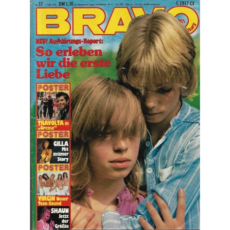 BRAVO Nr.37 / 7 September 1978 - Die erste Liebe