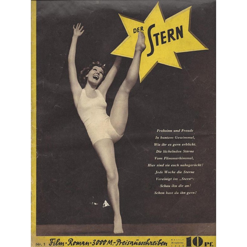 Der Stern Nr.1 - 20 September 1938