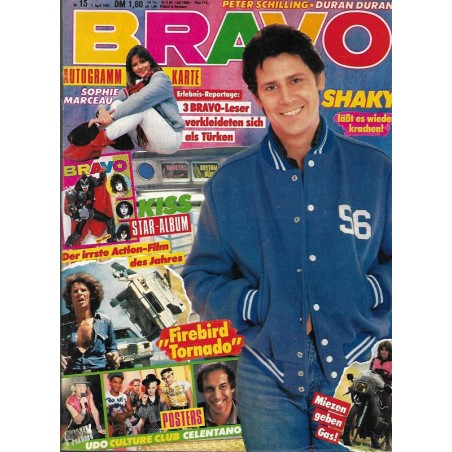 BRAVO Nr.15 / 7 April 1983 - Shaky läßt es wieder krachen!