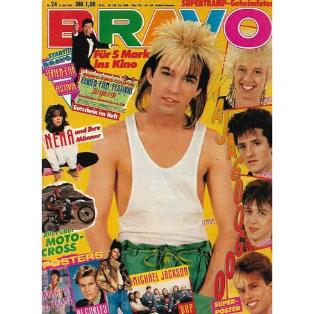 BRAVO Nr.24 / 9 Juni 1983 - Limahl von KajaGooGoo