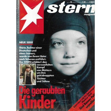 stern Heft Nr.46 / 8 November 1990 - Die geraubten Kinder
