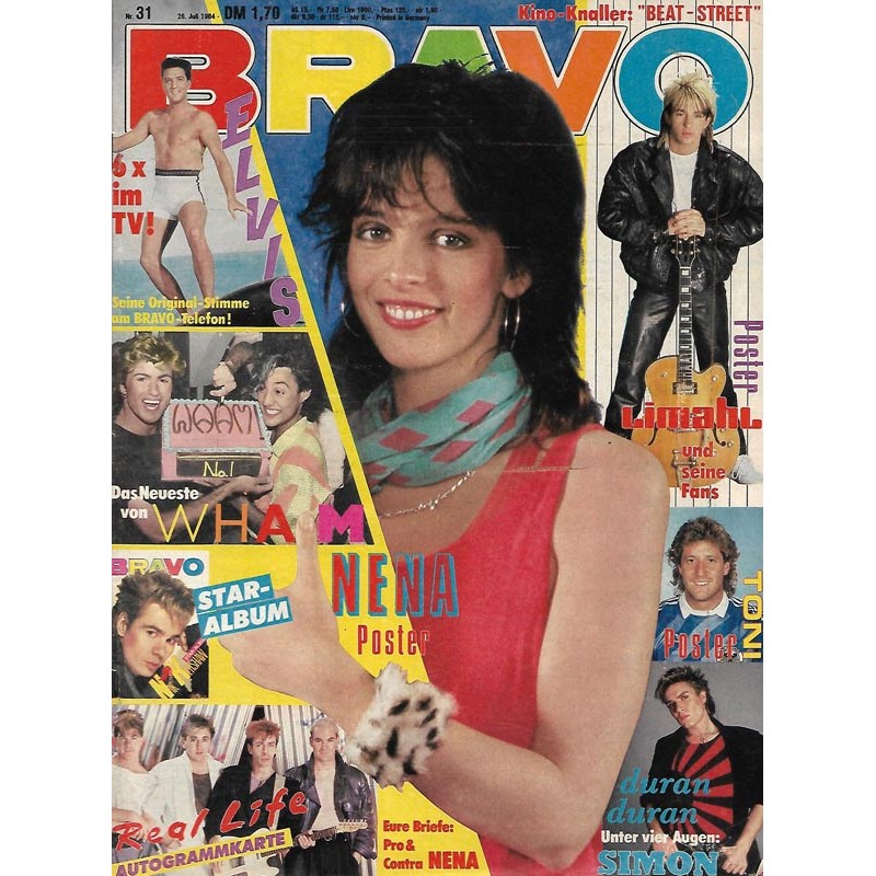 BRAVO Nr.31 / 26 Juli 1984 - Nena