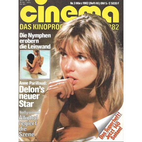 CINEMA 3/82 März 1983 - Anne Parillaud CINEMA 3/82 März 1983 - Anne Parillaud
