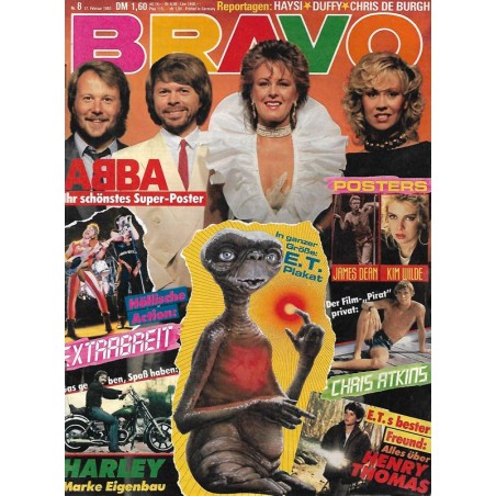 BRAVO Nr.8 / 17 Februar 1983 - ABBA & E.T.