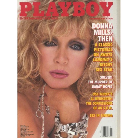 Playboy USA Nr.11 / November 1989 - Donna Mills