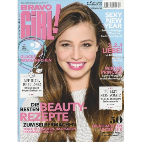 Bravo Girl Nr.2 / 30.12.2015 - Beauty Rezepte