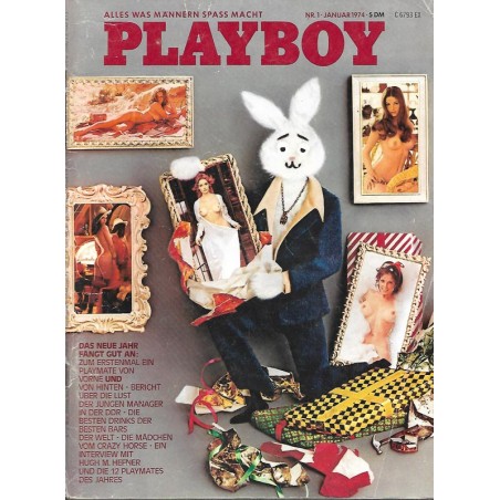 Playboy Nr.1 / Januar 1974 - Das neue Jahr...