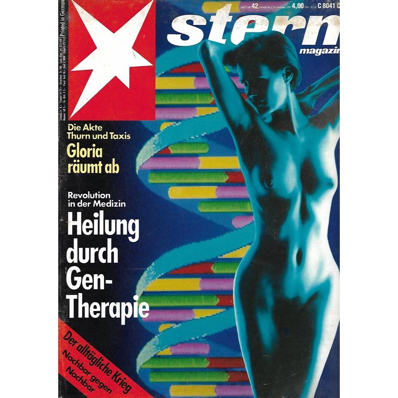 stern Heft Nr.42 / 10 Oktober 1991 - Heilung durch Gentherapie