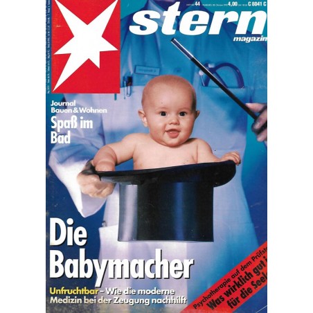 stern Heft Nr.44 / 28 Oktober 1993 - Die Babymacher